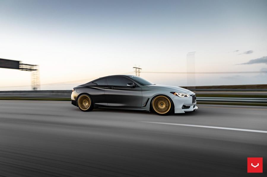  Infiniti Q60 on Vossen Wheels (HF-2) 2019 года  (фото 34 из 37)